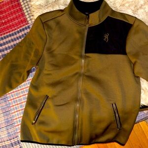 Men’s browning olive drab warm fleece lined jacket men’s size large